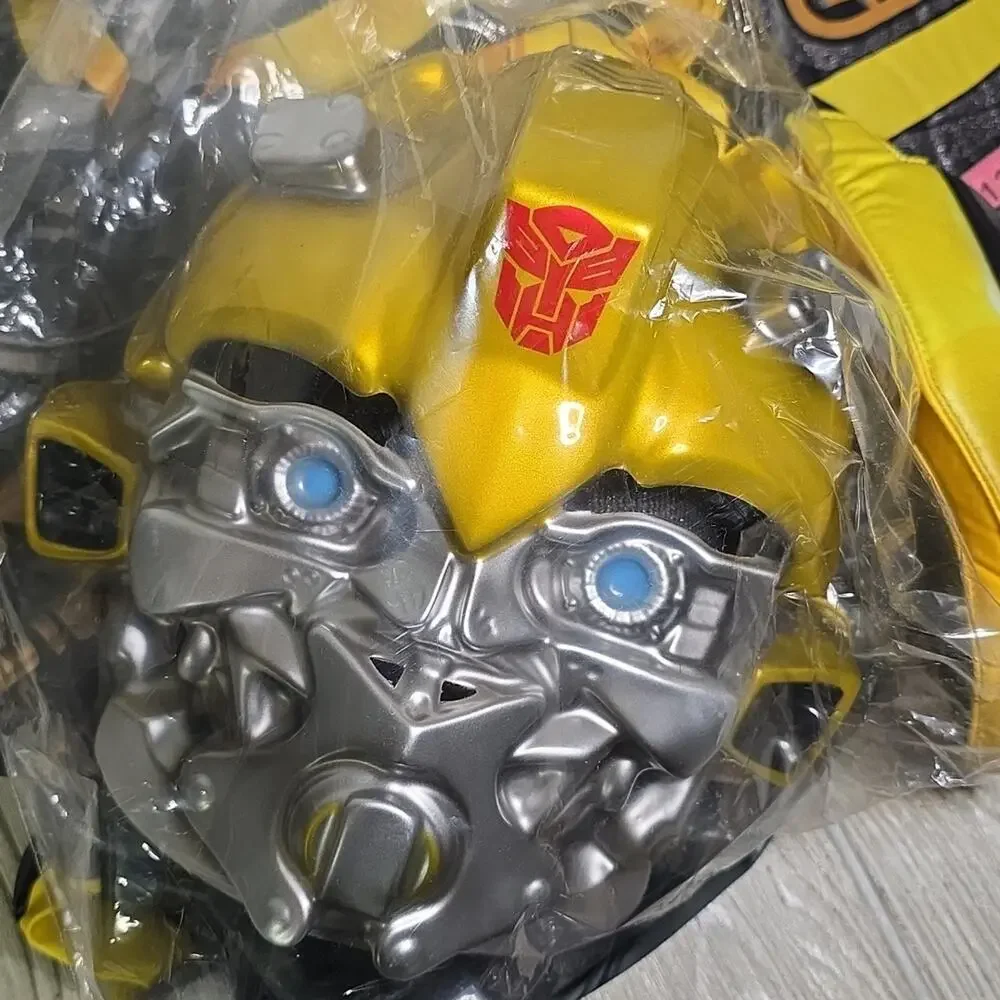 Disguise Bumblebee Superhero Costume Transformers Kids Size Small 4-5 NWT
